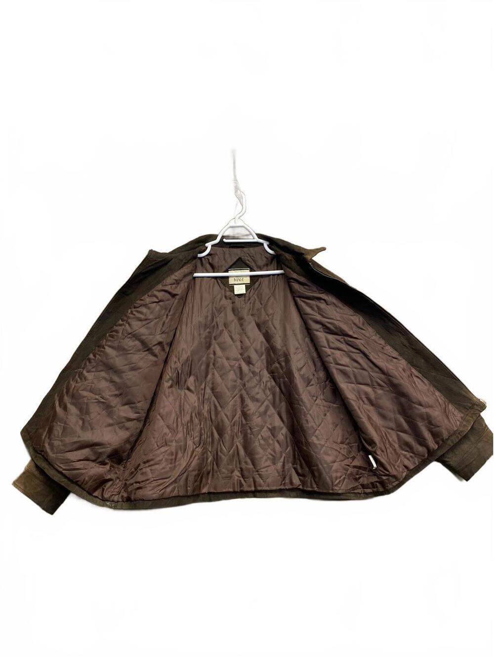 Vtg Sequence Image/Sears Brown Suede Men's Jacket with Quilted Lining Sz 2XL - Picture 3 of 5